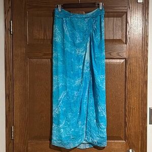 Anne Klein silk lined long skirt